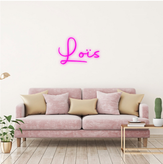 Loïs neon lamp